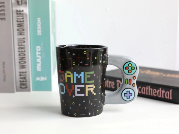 Mug Let's Play Game Over