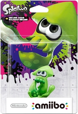 Figurine amiibo Splatoon Squid (Inkling Squid) – verte