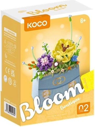 Set de construction KOCO fleurs dans une pochette printemps 223 pièces - 1 pièce