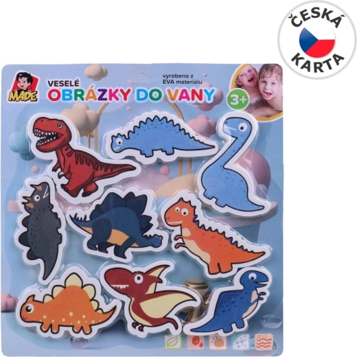 Dinosaures pour le bain – jouets en mousse souple