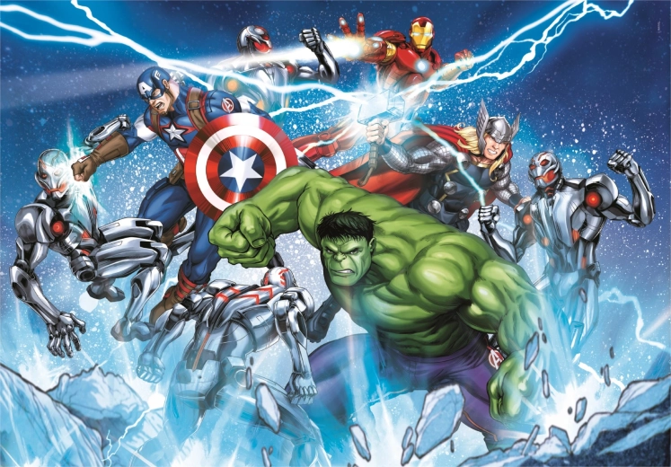 CLEMENTONI Puzzle Marvel : Avengers 104 pièces