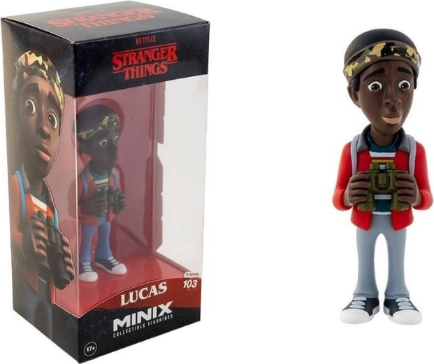 Figurine de collection Minix Netflix Stranger Things Lucas - 1 pièce