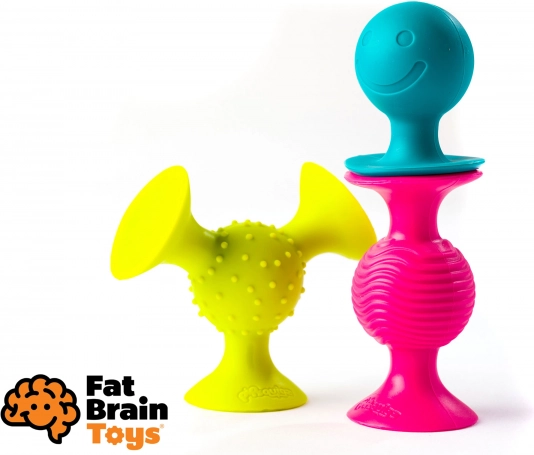 Fat Brain Hochet pipSquiz 3 pcs