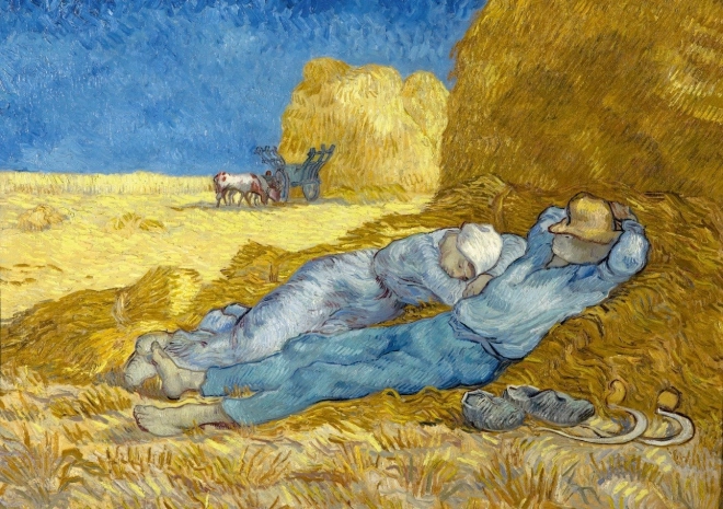 Puzzle Sieste d’après MILLET, 1000 pièces