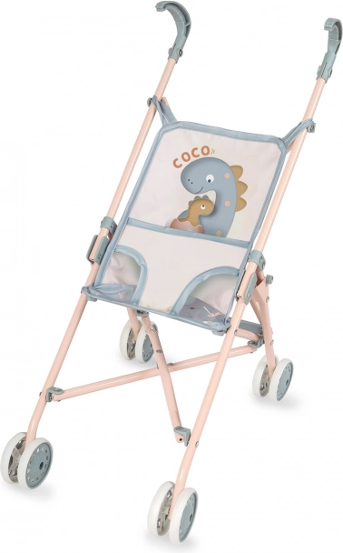 Poussette pliante pour poupées COCO 56 cm