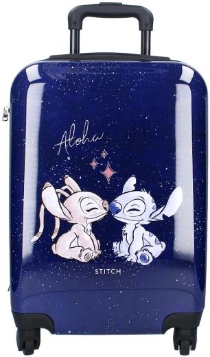 Valise de voyage rigide à roulettes Stitch - 1 pièce