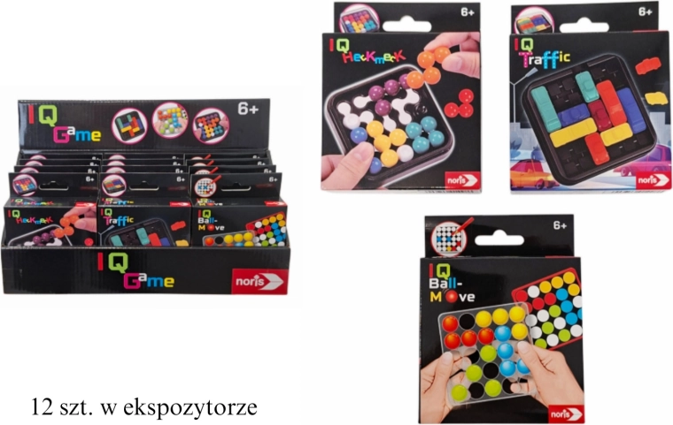 Jeu de logique Noris IQ assorti - 1 pièce