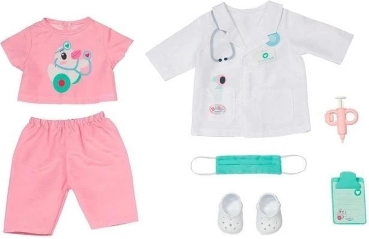 Tenue de médecin BABY born pour poupée de 43 cm