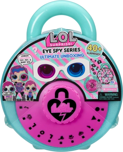L.O.L. Surprise! Eye Spy Series valise de déballage ultime avec plus de 40 surprises