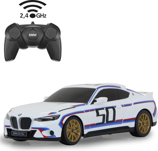 Voiture radiocommandée JAMARA BMW 3.0 CSL 1:24 blanche