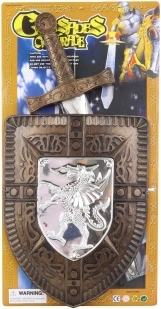 Set de chevalier pour enfants épée et bouclier