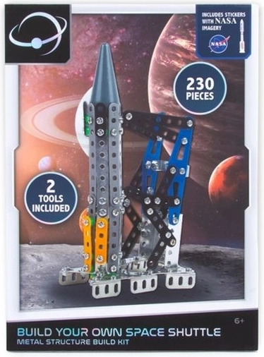 Navette spatiale NASA à visser – kit de construction en pièces métalliques