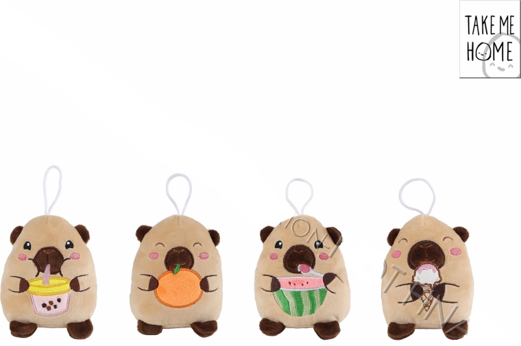Take Me Home capybara en peluche 12,5 cm