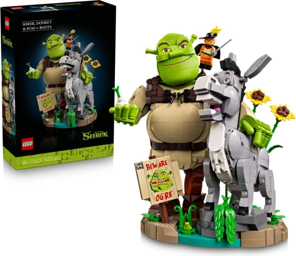 LEGO Shrek – Shrek, l’Âne et le Chat Potté