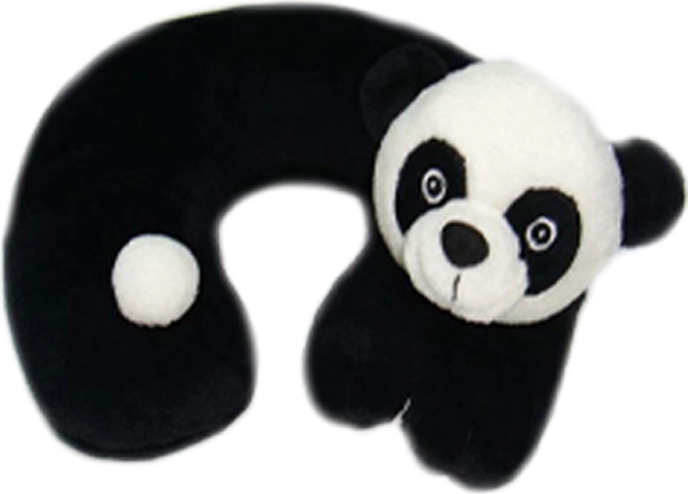 Coussin en peluche panda 3D