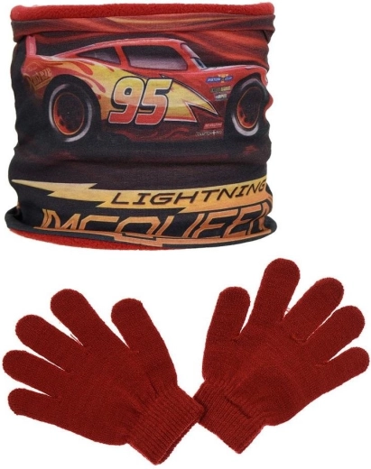 Sun City tour de cou et gants Cars - 1 pièce