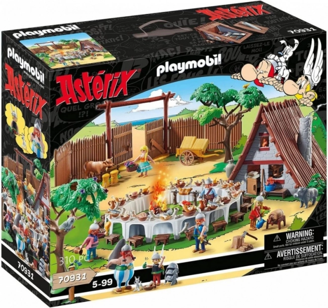 Playmobil Astérix grande fête du village – set de jeu