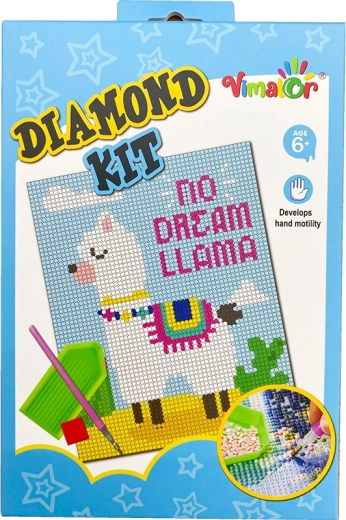 Peinture diamant – lama