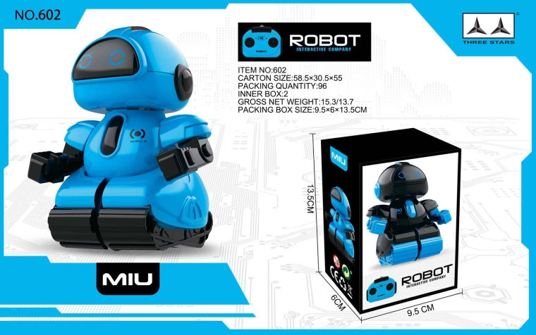 Robot télécommandé Small Q bleu