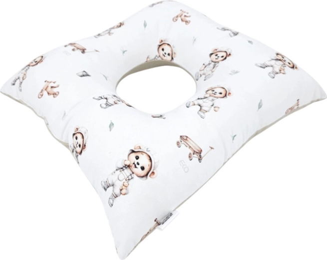 Coussin post-partum EKO Gardener Bear 40 × 40 cm
