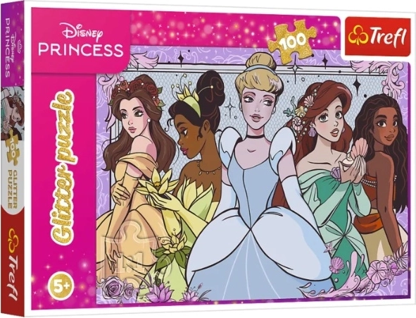 Puzzle pour enfants 100 pièces avec effet scintillant glitter – Brokatowe marzenia - 1 pièce