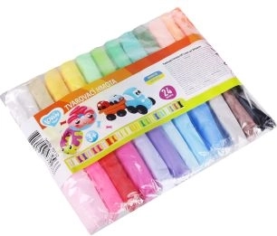 Pâte à modeler légère 24 couleurs