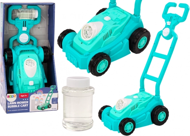 Bulle de savon Tondeuse avec poignée Verte