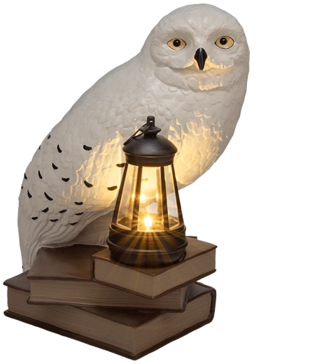 Harry Potter LunaGlo lumière solaire Hedwige - 1 pièce
