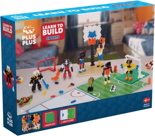 Plus-Plus apprends à construire Sports 600 pcs jeu de construction