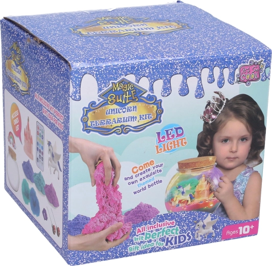 Kit créatif pour fabriquer une boule décorative avec une licorne de 13 cm