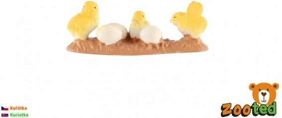 Décoration de poussins et d'œufs de Pâques