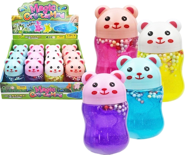 Slime Ourson – pâte malléable ludique pour enfants