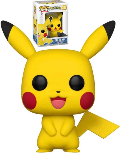 Figurine en vinyle Funko Pop! Games Pokémon Pikachu