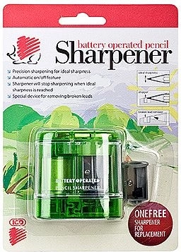 Taille-crayon électrique ICO Mini à piles, assortiment