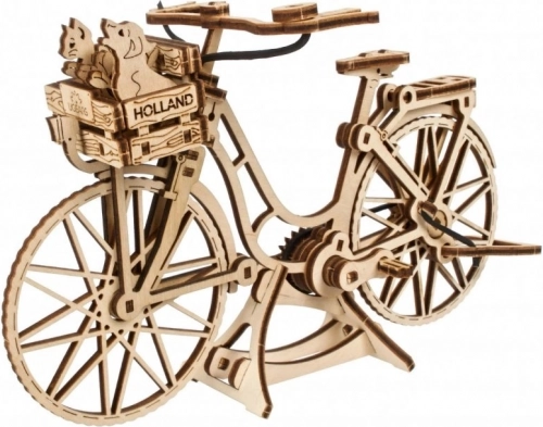 Ugears puzzle mécanique 3D en bois Vélo Holland (75 pièces)