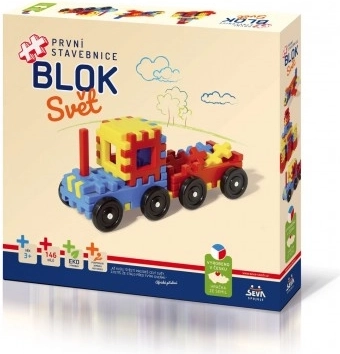 Jeu de construction BLOK Monde plastique 146 pcs