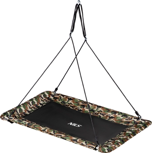 Balançoire rectangulaire nid de cigogne NILS Camp NB5043 camouflage
