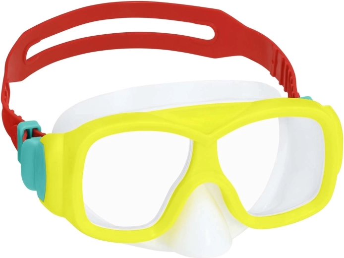 Masque de plongée jaune‑rouge Bestway
