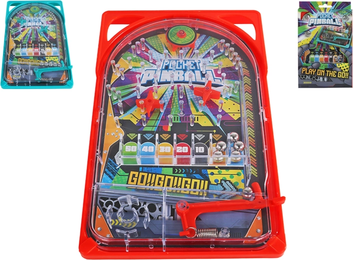 Pinball mécanique pour enfants 18 × 11 cm - 1 pièce