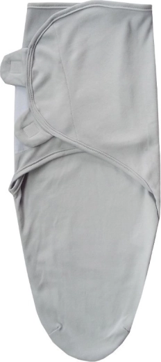 Couverture d’emmaillotage en coton EKO Ulitka grey 5–10 kg
