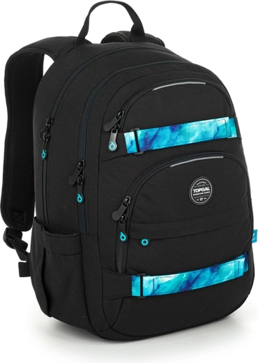 Sac à dos étudiant Topgal VIKI noir