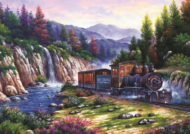 Puzzle voyage en train 1000 pièces ART PUZZLE