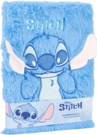 Carnet en peluche Lilo et Stitch A5