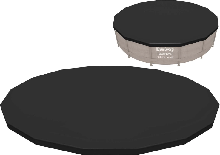 Bâche de couverture pour piscine ronde 427 cm BESTWAY