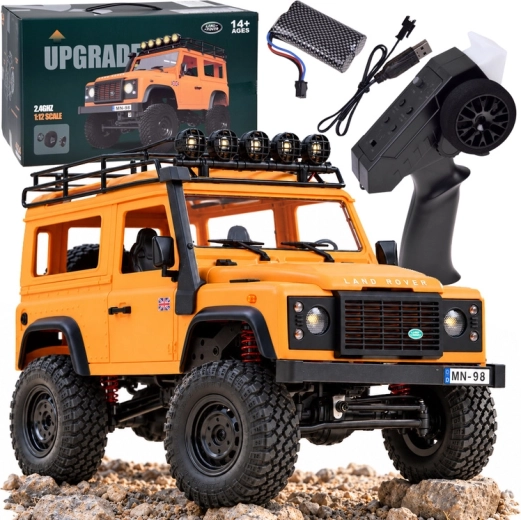 Modèle télécommandé Land Rover Defender 90 4x4 à l’échelle 1:12