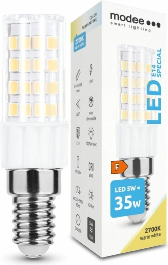 Ampoule LED Modee Special Ceramic 5 W E14, 420 lm, blanc chaud