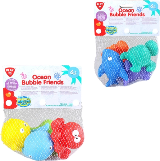 Playgo amis de l’océan – jouet à bulles, 2 types