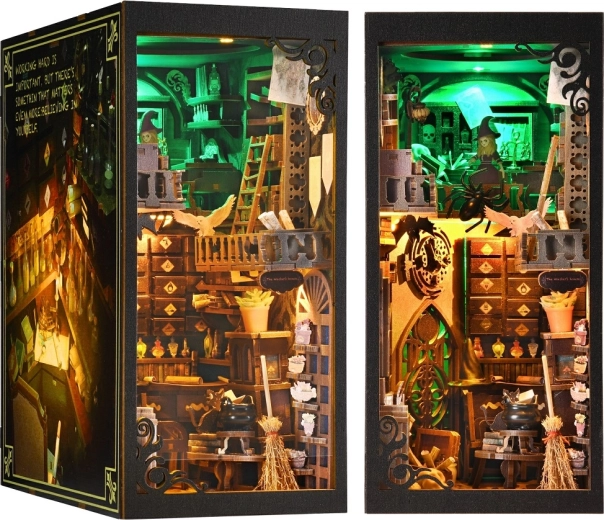 2Kids Toys 3D kit de construction serre-livres miniature Maison de sorcière