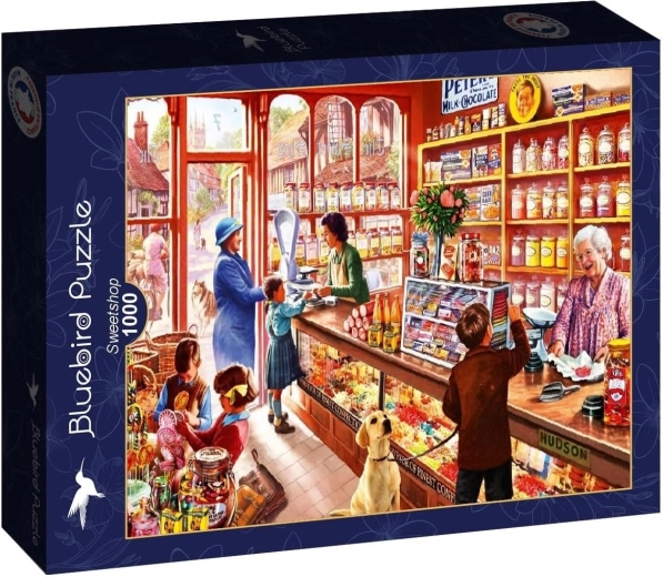 Puzzle Bluebird « Cukrárna na návsi » 1000 pièces