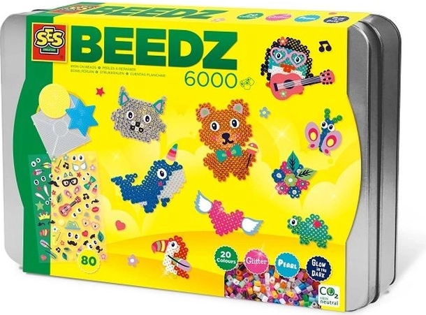 Ses Creative perles à repasser de luxe – set 6000 pièces